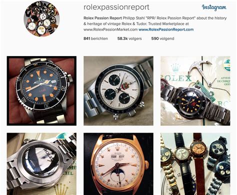 account intsagram rolex|rolex barrel.